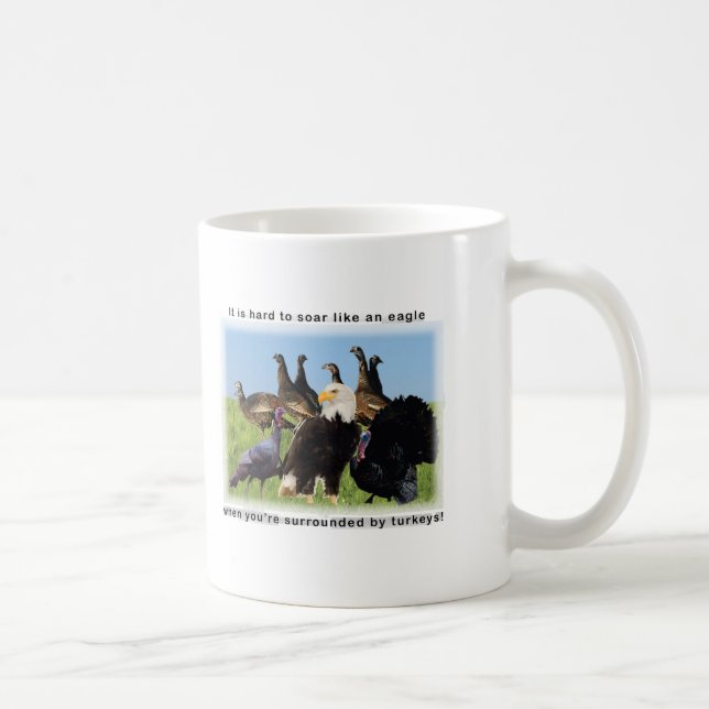 Det är svårt att soppa som ett örncitat kaffemugg (Höger)