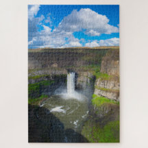 Det är svårt för staten Palouse Falls i Washington