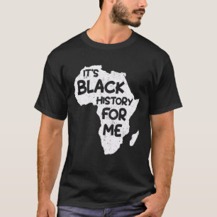 Det är svart historia för mig, svart historik, mån t shirt