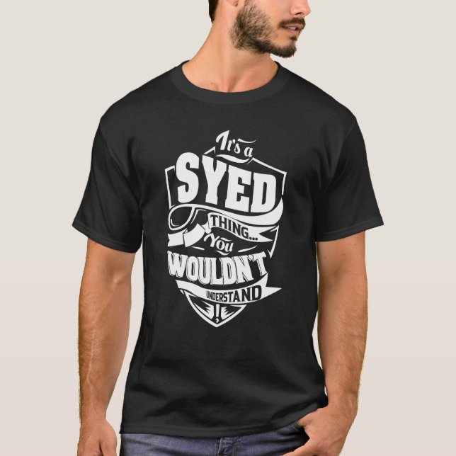 Det är SYED Sak T Shirt (Framsida)