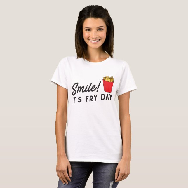 Det är T-tröja för småfiskdagleendet T Shirt (Hel framsida)
