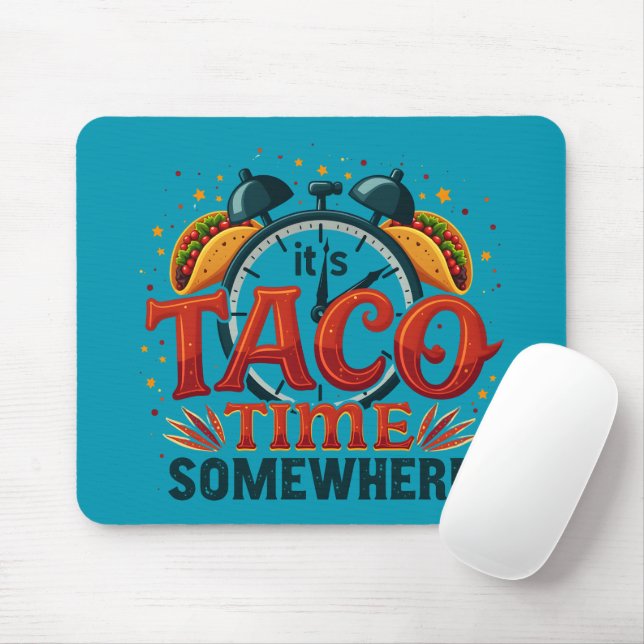 Det är Taco Time nånstans, Tex Mex mexican Food Musmatta (Med mus)