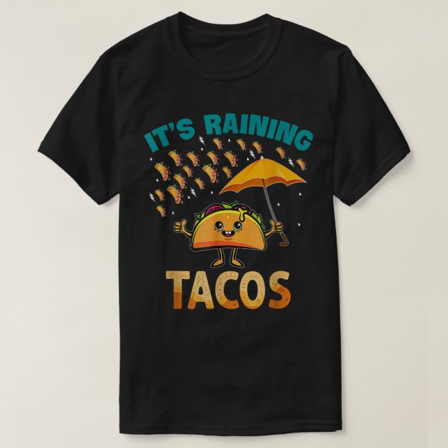 Det är Tacos-nuny Taco Kids Girls Boys. T Shirt (Design framsida)