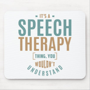 Det är Tal Therapy Sak. Gift Ideas Musmatta