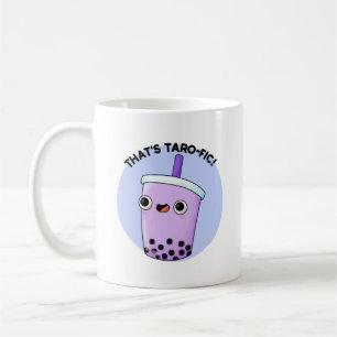 Det är Taroffic Funny Boba Tea Pun Kaffemugg