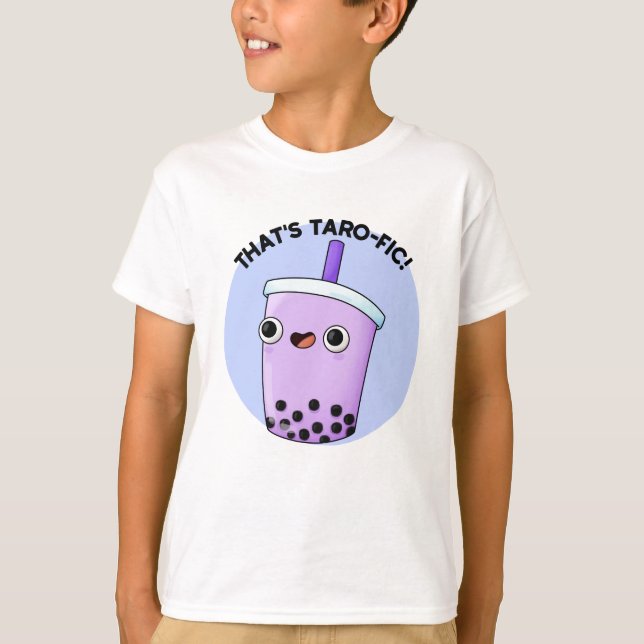 Det är Taroffic Funny Boba Tea Pun T Shirt (Framsida)