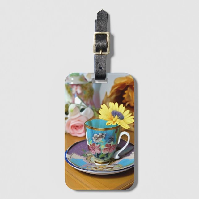 Det är Tea Time Bagagebricka (Framsida vertikal)