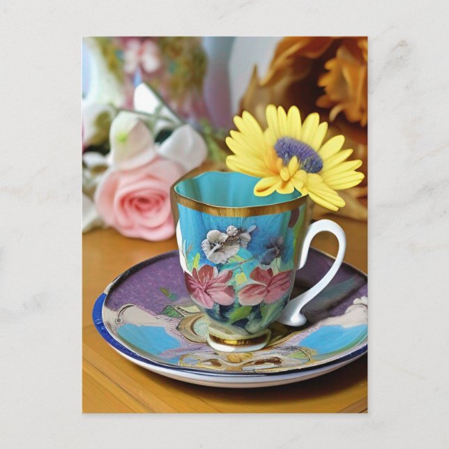 Det är Tea Time! Inbjudan (Framsida)