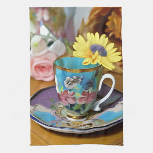 Det är Tea Time Kökshandduk