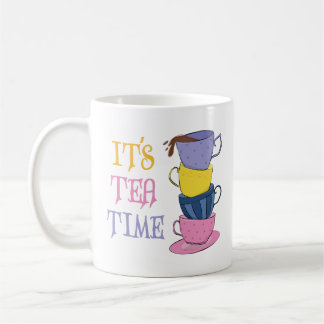 Det är Tea Time - Tea Älskare Kaffemugg