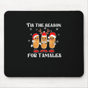 Det Är Tid För Tamales Mexikansk Jul Modern Musmatta
