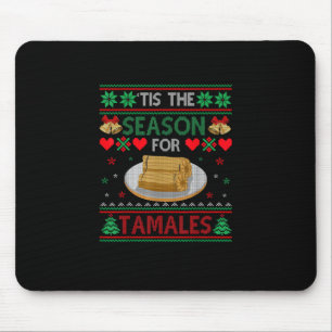 Det Är Tid För Tamales Roligt Julmat Musmatta