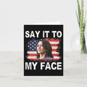 Det är till min Ansikte Funny Kamala-harris Adress Kort