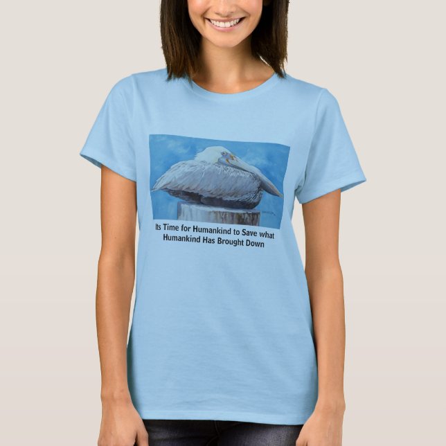 Det är Time för att Humankind ska spara… T Shirt (Framsida)