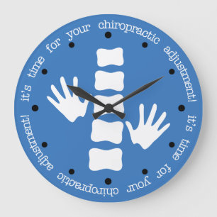 Det är Time för din Chiropracticjustering Stor Klocka
