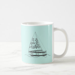 Det är Time som reser Kaffemugg