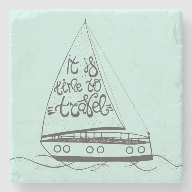 Det är Time som reser Stenunderlägg (Framsidan)