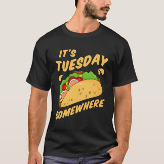 Det är tisdag Roligt Taco T Shirt