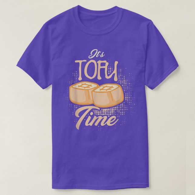 Det är Tofu-tid, Fläny Vegetarian Vegan T Shirt (Design framsida)