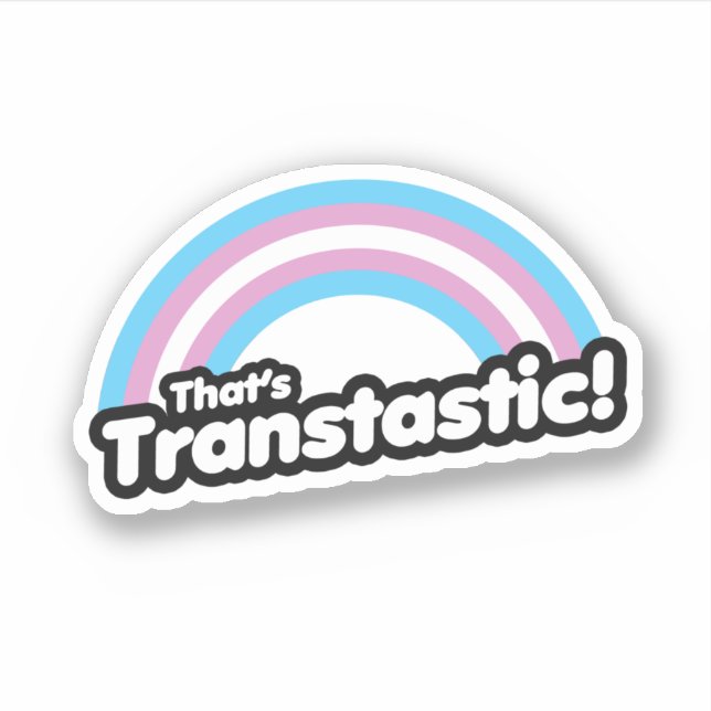Det är Transtastiskt Klistermärken (Framsida)
