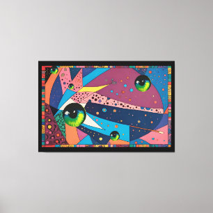Det är trevligt att se dig igen - Ken Gage Art Canvastryck