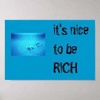 Det är trevligt att vara RIK poster