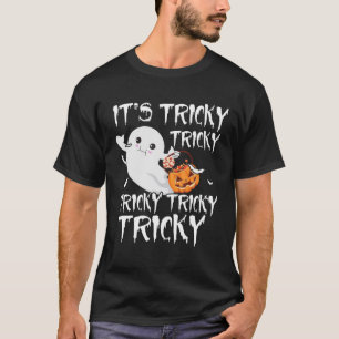 Det är Tricky Funny Halloween Boo Ghost Cand T Shirt
