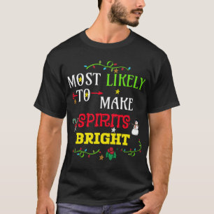 Det är troligast att spriten blir ljus. t shirt