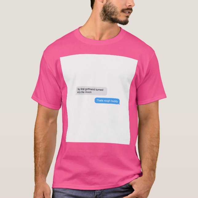 Det är tufft kompis-citat t shirt (Framsida)