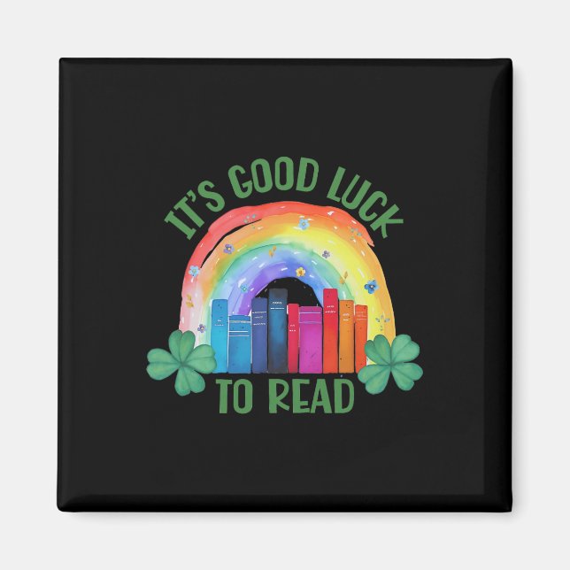 Det är tur att läsa St Patricks dag lärare Li Magnet (Framsidan)
