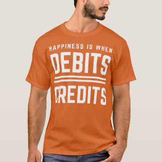 Det är tur när vi debatterar Kredit 4 T Shirt