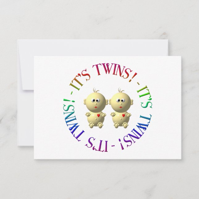 Det är twillingar! (Framsida)