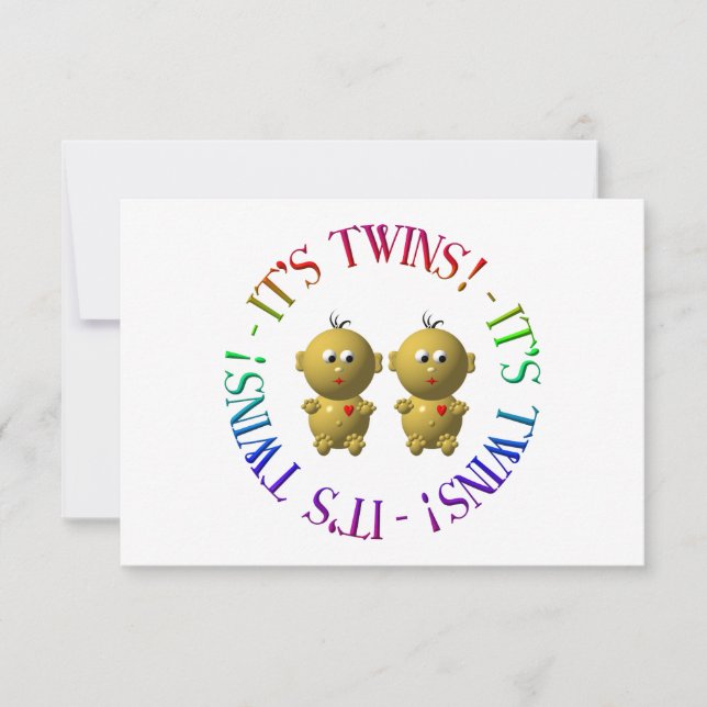 Det är twillingar! (Framsida)