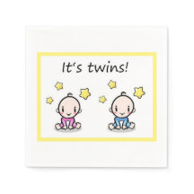 Det är Twillingar, Dekoration, babyskor med blanda