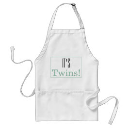Det är Twillingar! Kitchen Apron Förkläde