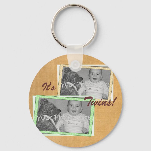 Det är twillingar! Nyckelring (Framsida)
