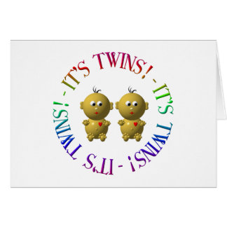 Det är twillingar! OBS kort