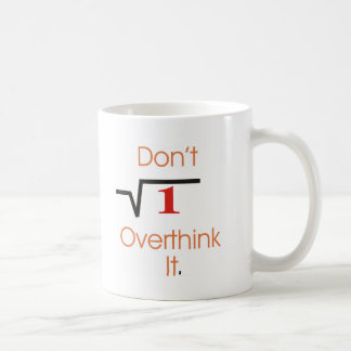 Det är tydligt kaffemugg