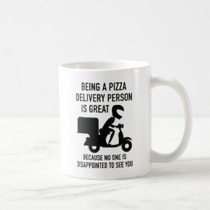 Det är Underbart att vara en Pizza-leveransperson Kaffemugg
