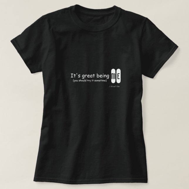 Det är underbart att vara jag - en MisterP Shirt Tröja (Design framsida)