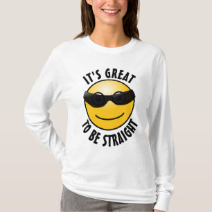 Det är underbart att vara rak, heterosexuella T-sh T Shirt