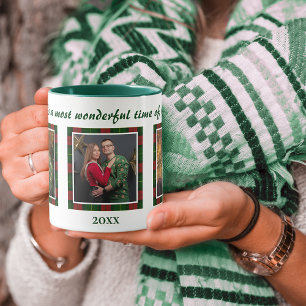 Det är underbart när det är år Kaffe Mugg