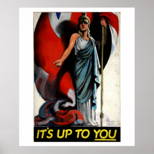 Det är upp till dig (den Britannia) Poster