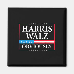 Det är uppenbart att president Kamala Harris Waltz Magnet