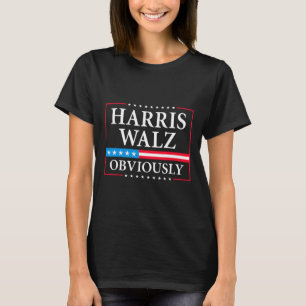 Det är uppenbart att president Kamala Harris Waltz T Shirt