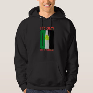 Det är utom räckhåll Tennis Match Spelare Hoodie