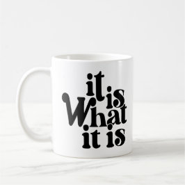 Det är vad det är kaffemugg