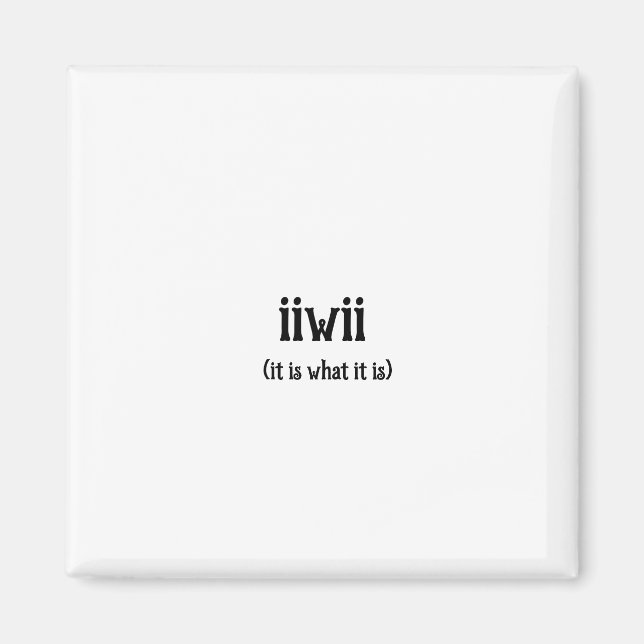 Det är vad det är magnet (Framsidan)