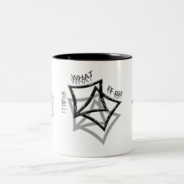 Det är vad det är MUGGEN Två-Tonad Mugg (Center)