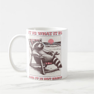 Det är vad det är och det är inte underbar Funny R Kaffemugg